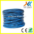 solid pe insulated cat6 network cable cca for internet systems